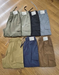 Q123 Quần gió túi hộp Uni