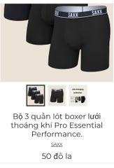 QA06 Quần sịp đùi Saxx