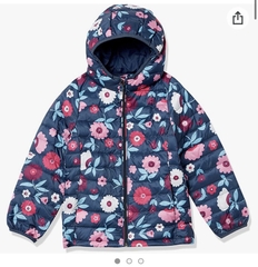 Áo phao mỏng bé gái Amazon