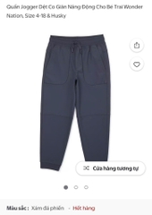 Q122 Quần jogger bé trai Wonder nation
