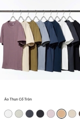 AA01 - Áo phông nam cotton khô Uny