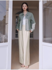 Q74 quần suông Atg kéo khoá