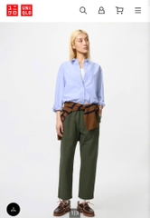 QE40 Quần linen U nấm