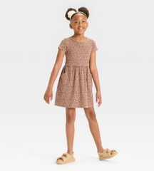 V24 Váy đầm cotton bé gái C&J