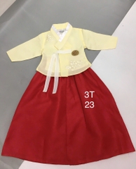 Bộ Hanbok bé gái 3T