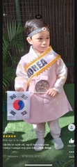 H12 Bộ Hanbok bé trai 12y