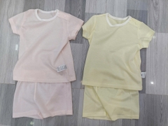 B22 Bộ cotton Hàn ngắn