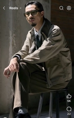 A127 Áo khoác ka ki Uny