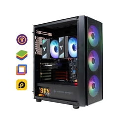 Bộ PC Giả Lập | Dual E5 2696v4, Ram 128G, VGA RTX 3050 6GD5