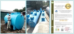 Bể tự hoại cải tiến bastaf 1,5m3/ngđ đạt chuẩn (Giá tốt 2026)