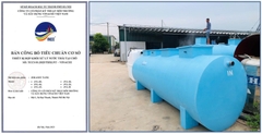 Bể tự hoại cải tiến 5 ngăn từ 2 - 20 m3/ngđ