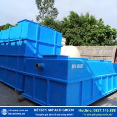 Bể tách mỡ công nghiệp ACO Green 5 lít/ (Composite)