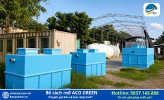 Bể tách mỡ ACO Green giá xưởng (Chất liệu composite)