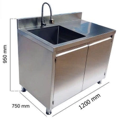 Chậu rửa Y tế 1 hố