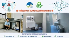 Thiết bị xử lý nước thải phòng khám y tế, nha khoa, thẩm mỹ (500 lit/ngày)