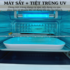 Tủ sấy tiệt trùng UV THCOMPANY dùng cho spa, thẩm mỹ viện, tiệt trùng dụng cụ
