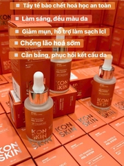 Peel  không bong căng bóng sáng da, thu nhỏ lỗ chân lông Icon Skin Mandelic 12%