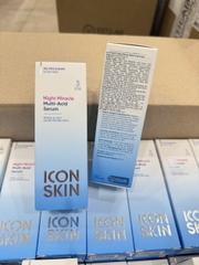 ICON SKIN NIGHT MIRACLE SERUM : DA SẠCH MỤN – SÁNG MỊN MỖI SỚM MAI