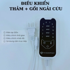 Phụ kiện thảm ngải cứu và gối ngải cứu thảo dược TH COMPANY