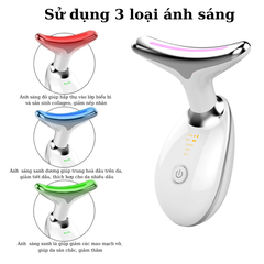 Máy Nâng Cơ Xóa Nhăn TH COMPANY, Máy Trẻ Hóa Da Chăm sóc Da Có Đèn Dùng Cá Nhân Spa Thẩm Mỹ Viện
