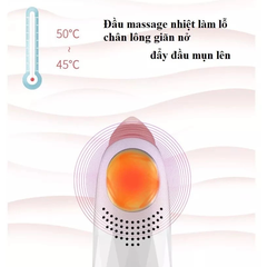 Máy hút mụn mini TH COMPANY bản mới 2024 dùng hút sợi bã nhờn, mụn cám, làm sạch da mặt