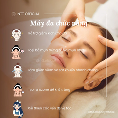Máy Điện Tím Sát Khuẩn TH COMPANY, Dùng Sau Nặn Mụn Dùng Cho Spa TMV