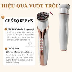 Máy chăm sóc da nâng cơ mặt TH COMPANY công nghệ RF, EMS massage mặt dụng cụ làm đẹp công nghệ cao