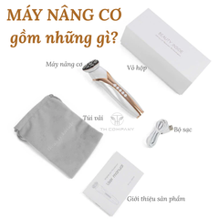 Máy chăm sóc da nâng cơ mặt TH COMPANY công nghệ RF, EMS massage mặt dụng cụ làm đẹp công nghệ cao