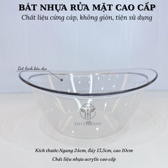 Khay đựng dụng cụ spa TH COMPANY chất liệu nhựa cao cấp phong cách Hàn Quốc