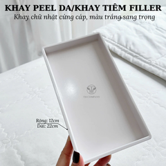 Khay đựng dụng cụ spa TH COMPANY chất liệu nhựa cao cấp phong cách Hàn Quốc