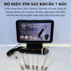 Máy Điện Tím Sát Khuẩn TH COMPANY, Dùng Sau Nặn Mụn Dùng Cho Spa TMV