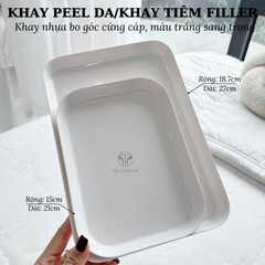 Khay đựng dụng cụ spa TH COMPANY chất liệu nhựa cao cấp phong cách Hàn Quốc