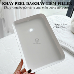 Khay đựng dụng cụ spa TH COMPANY chất liệu nhựa cao cấp phong cách Hàn Quốc