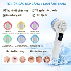 Máy đẩy tinh chất, máy điện di nóng lạnh mini TH COMPANY giúp đầy tinh chất, thu nhỏ lỗ chân lông