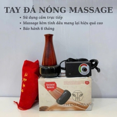 Máy Massage Đá Nóng To Loại 1 Cầm Tay Massage Body, Đả Thông Kinh Lạc - TH COMPANY