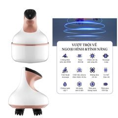 Máy Massage Đầu Mini 4 Chân TH COMPANY, Mát Xa Đầu Giúp Giảm Stress, Thư Giãn Gội Đầu Dưỡng Sinh