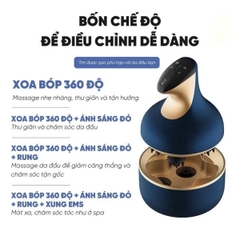 Máy Massage Đầu Mini 4 Chân TH COMPANY, Mát Xa Đầu Giúp Giảm Stress, Thư Giãn Gội Đầu Dưỡng Sinh