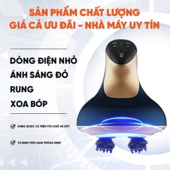 Máy Massage Đầu Mini 4 Chân TH COMPANY, Mát Xa Đầu Giúp Giảm Stress, Thư Giãn Gội Đầu Dưỡng Sinh