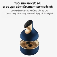 Máy Massage Đầu Mini 4 Chân TH COMPANY, Mát Xa Đầu Giúp Giảm Stress, Thư Giãn Gội Đầu Dưỡng Sinh