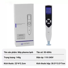 Máy Plasma Nhấn Mí TH COMPANY, Máy Đốt Nốt Ruồi Mụn Thịt Nám Tàn Nhang Có Tích Điện
