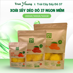 Xoài Sấy Dẻo ĐÔ 37 Ngon Mềm Ngọt Vàng Tươi Nhờ Công Nghệ Sấy Lạnh