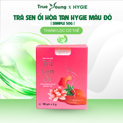 Trà Sen Ổi Hygie duy trì vóc dáng, hỗ trợ thanh lọc cơ thể 10 gói x 5gr