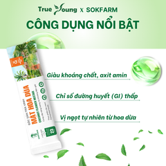 (GIẢM 15%) Mật hoa dừa cô đặc Organic Sokfarm, chỉ số đường huyết thấp