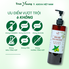 Dầu Gội Hỗ Trợ Bết Dầu, Gàu Nấm ADEVA, Chiết Xuất Trái Nhàu Và Dược Liệu Thiên Nhiên