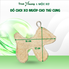 Đồ Chơi Xơ Mướp Mộc Xơ Cho Thú Cưng – Xơ Mướp Tự Nhiên