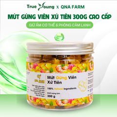 Mứt gừng viên Xứ Tiên cay nhẹ thơm nồng, giữ ấm cơ thể
