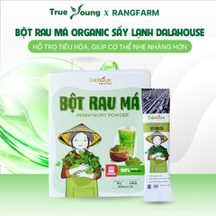 Bột rau má organic sấy lạnh Dalahouse nguyên chất