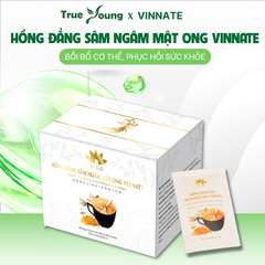 Hồng Đẳng Sâm Ngâm Mật Ong Vinnate – (30 gói x 7,7gr) Nâng cao đề kháng