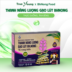 Thanh Năng Lượng Gạo Lứt Rong Biển Ăn Vặt Ít Calo, Thuần Chay, Healthy Snack BH.NONG