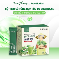 Bột rau củ tổng hợp 15 loại rau hữu cơ Dalahouse